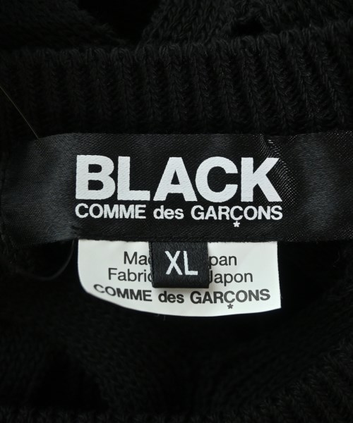 BLACK COMME des GARCONS（ブラックコムデギャルソン）ニット・セーター 黒 サイズ:XL メンズ/2200665766138