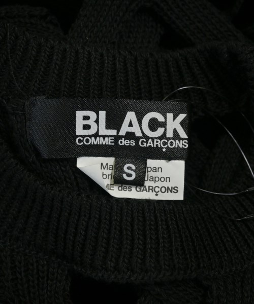 BLACK COMME des GARCONS（ブラックコムデギャルソン）ニット・セーター 黒 サイズ:S レディース/2200665766145