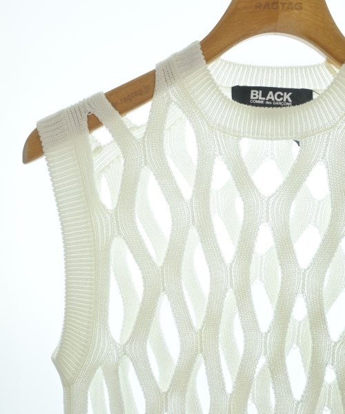 BLACK COMME des GARCONS（ブラックコムデギャルソン）ベスト 白 サイズ:L メンズ/2200665924163