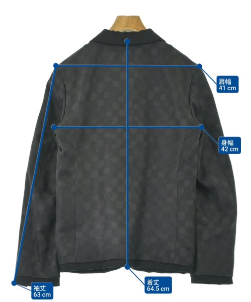 BLACK COMME des GARCONS（ブラックコムデギャルソン）カジュアルジャケット 黒 サイズ:S メンズ/2200664117016