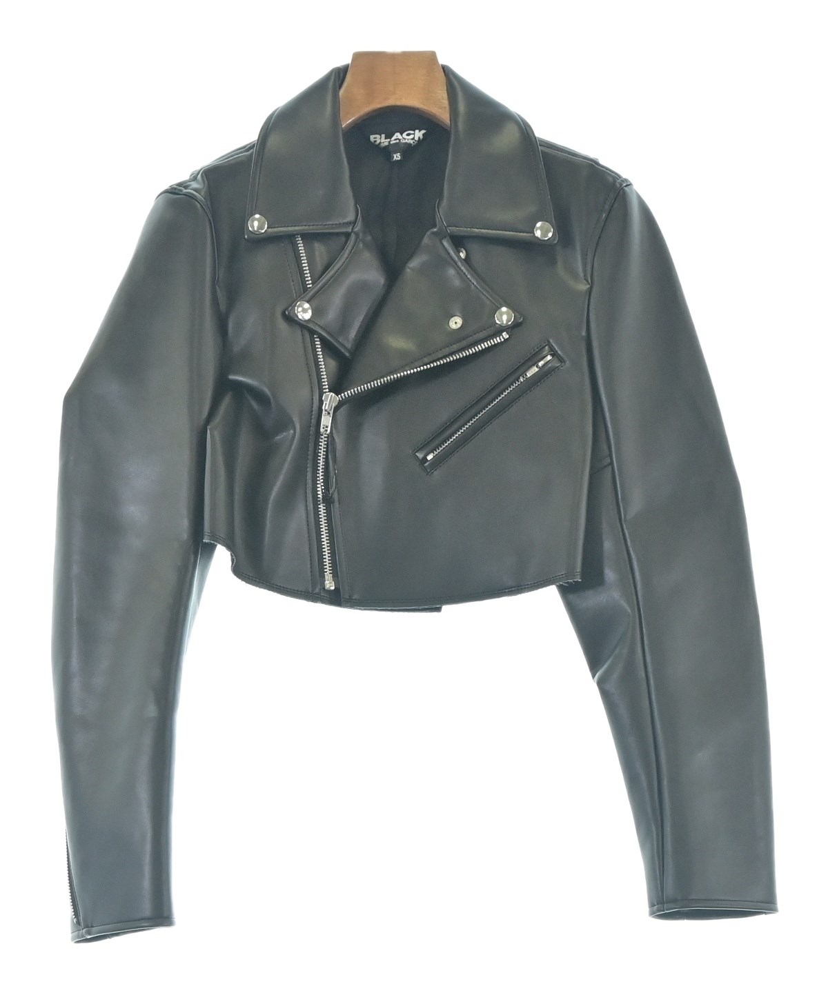 BLACK COMME des GARCONS（ブラックコムデギャルソン）ライダース 黒