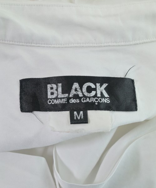 BLACK COMME des GARCONS（ブラックコムデギャルソン）カジュアルシャツ 白 サイズ:M メンズ/2200666741028