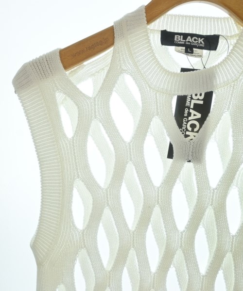 BLACK COMME des GARCONS（ブラックコムデギャルソン）ベスト 白 サイズ:L メンズ/2200666752048