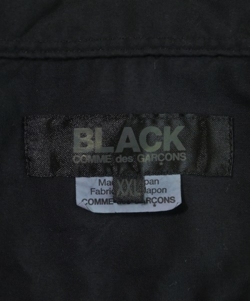 BLACK COMME des GARCONS（ブラックコムデギャルソン）カジュアルシャツ 黒 サイズ:XXL メンズ/2200664222192