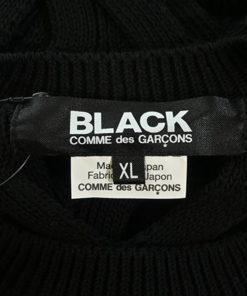 BLACK COMME des GARCONS（ブラックコムデギャルソン）ニット・セーター 黒 サイズ:XL メンズ/2200666989161
