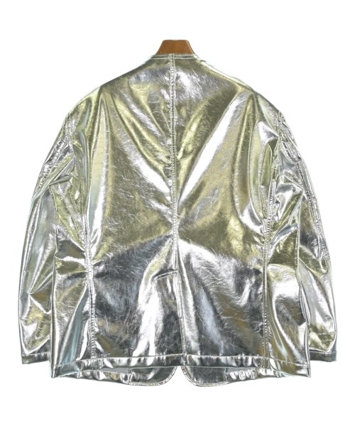BLACK COMME des GARCONS（ブラックコムデギャルソン）カジュアルジャケット シルバー サイズ:XS レディース/2200667332010
