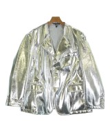 BLACK COMME des GARCONS（ブラックコムデギャルソン）カジュアルジャケット シルバー サイズ:XS レディース/2200667332010