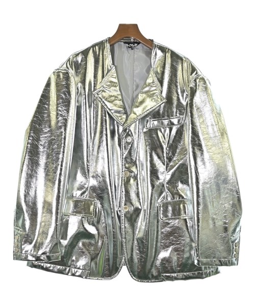 BLACK COMME des GARCONS（ブラックコムデギャルソン）カジュアルジャケット シルバー サイズ:M メンズ/2200667934108