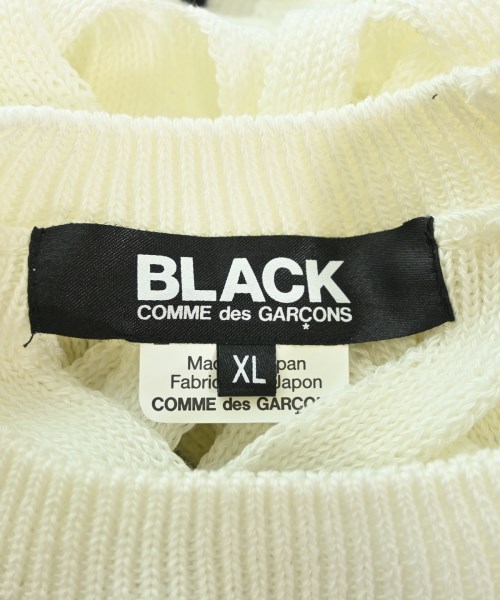 BLACK COMME des GARCONS（ブラックコムデギャルソン）ニット・セーター 白 サイズ:XL メンズ/2200668210010
