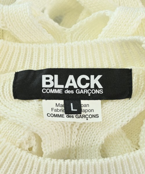 BLACK COMME des GARCONS（ブラックコムデギャルソン）ニット・セーター 白 サイズ:L メンズ/2200668210027
