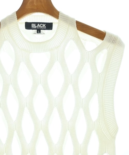 BLACK COMME des GARCONS（ブラックコムデギャルソン）ニット・セーター 白 サイズ:L メンズ/2200668210034