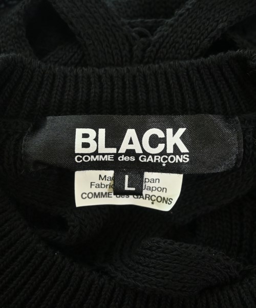 BLACK COMME des GARCONS（ブラックコムデギャルソン）ニット・セーター 黒 サイズ:L メンズ/2200668210041