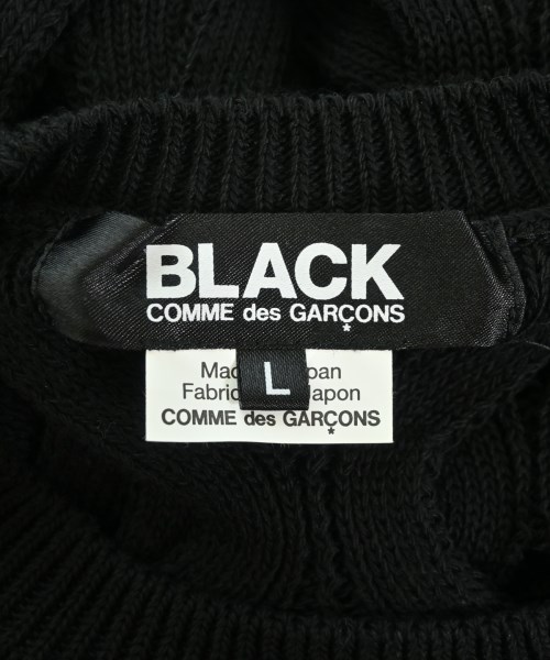 BLACK COMME des GARCONS（ブラックコムデギャルソン）ニット・セーター 黒 サイズ:L メンズ/2200668210065