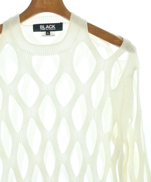 BLACK COMME des GARCONS（ブラックコムデギャルソン）ニット・セーター 白 サイズ:XL メンズ/2200668210072