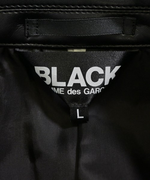 BLACK COMME des GARCONS（ブラックコムデギャルソン）ライダース 黒 サイズ:L メンズ/2200669148060