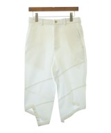 BLACK COMME des GARCONS（ブラックコムデギャルソン）クロップドパンツ 白 サイズ:S レディース/2200667468146