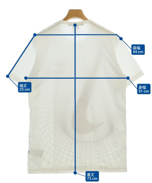 BLACK COMME des GARCONS（ブラックコムデギャルソン）Tシャツ・カットソー 白 サイズ:XL メンズ/2200669368147