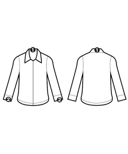 BLACK COMME des GARCONS（ブラックコムデギャルソン）ブラウス 白 サイズ:S レディース/2200668072106