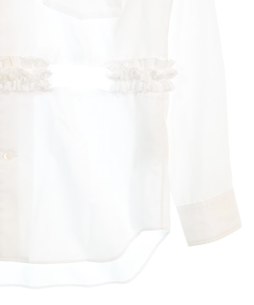 BLACK COMME des GARCONS（ブラックコムデギャルソン）ブラウス 白 サイズ:S レディース/2200668072106