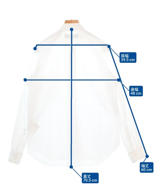 BLACK COMME des GARCONS（ブラックコムデギャルソン）ブラウス 白 サイズ:S レディース/2200668072113