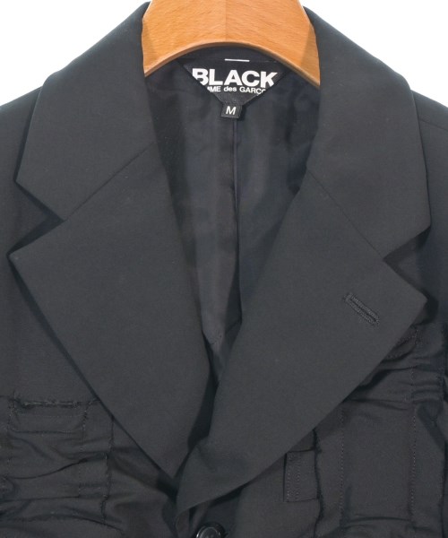 BLACK COMME des GARCONS（ブラックコムデギャルソン）カジュアルジャケット 黒 サイズ:M レディース/2200668072137