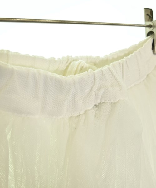 BLACK COMME des GARCONS（ブラックコムデギャルソン）ひざ丈スカート 白 サイズ:2(M位) レディース/2200668072175