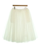 BLACK COMME des GARCONS（ブラックコムデギャルソン）ひざ丈スカート 白 サイズ:2(M位) レディース/2200668072175