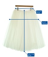 BLACK COMME des GARCONS（ブラックコムデギャルソン）ひざ丈スカート 白 サイズ:2(M位) レディース/2200668072175