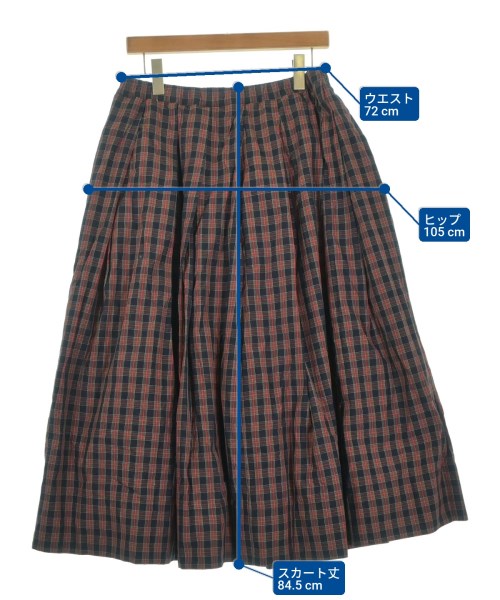 BLACK COMME des GARCONS（ブラックコムデギャルソン）ロング・マキシ丈スカート 紺 サイズ:M レディース/2200669916027