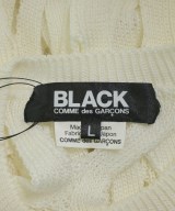 BLACK COMME des GARCONS（ブラックコムデギャルソン）ニット・セーター 白 サイズ:L メンズ/2200670033058