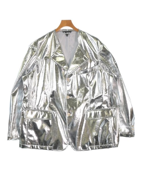 BLACK COMME des GARCONS(ブラックコムデギャルソン)カジュアルジャケット シルバー サイズ:M/2200669978025