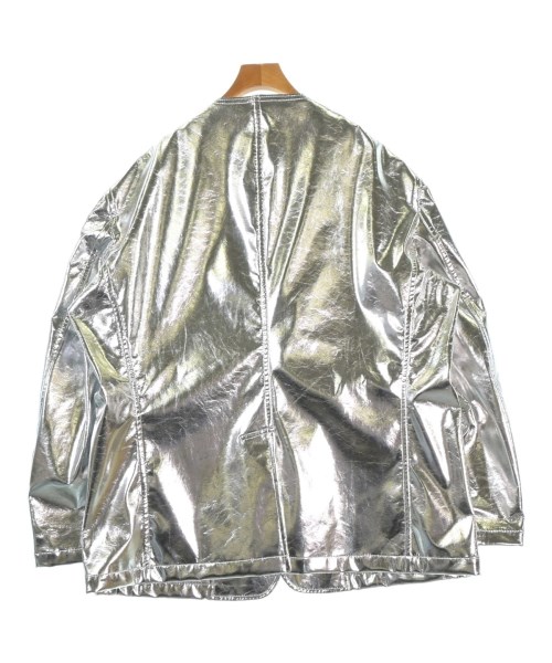 BLACK COMME des GARCONS（ブラックコムデギャルソン）カジュアルジャケット シルバー サイズ:M メンズ/2200669978025