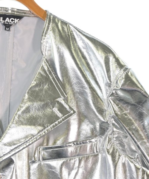 BLACK COMME des GARCONS（ブラックコムデギャルソン）カジュアルジャケット シルバー サイズ:M メンズ/2200669978025