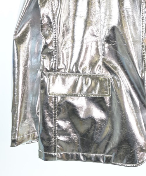 BLACK COMME des GARCONS（ブラックコムデギャルソン）カジュアルジャケット シルバー サイズ:M メンズ/2200669978025
