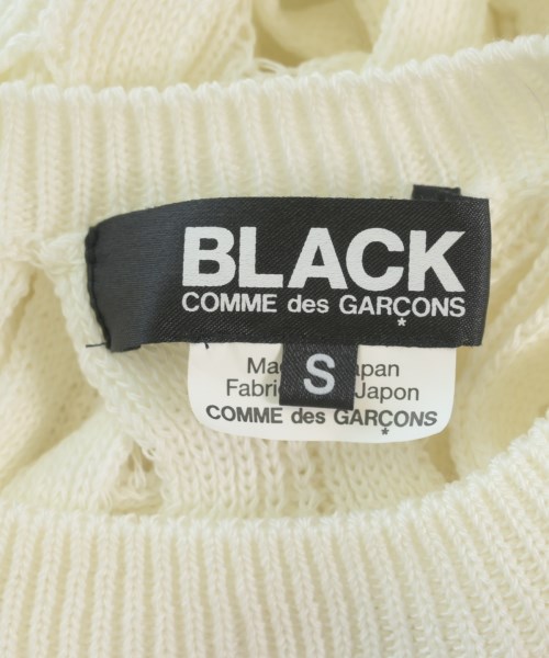 BLACK COMME des GARCONS（ブラックコムデギャルソン）ニット・セーター 白 サイズ:S レディース/2200669978056