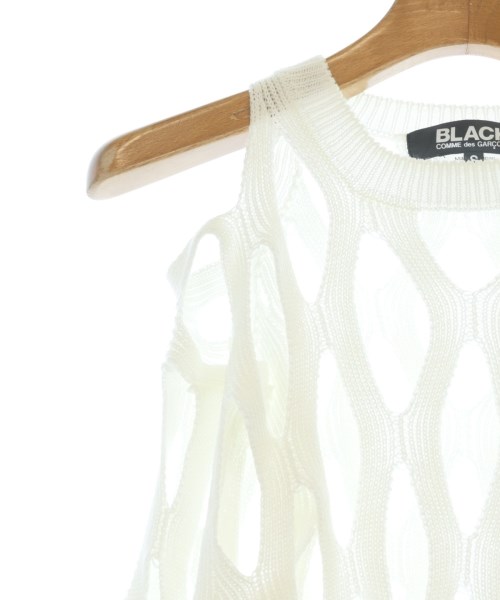 BLACK COMME des GARCONS（ブラックコムデギャルソン）ニット・セーター 白 サイズ:S レディース/2200669978063