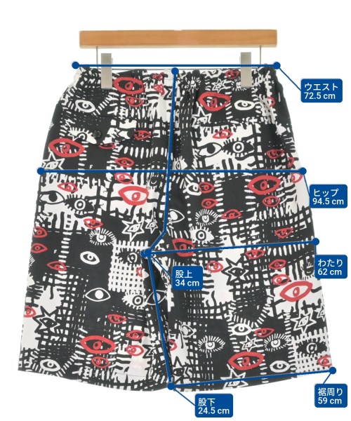 BLACK COMME des GARCONS（ブラックコムデギャルソン）ショートパンツ 白 サイズ:XS メンズ/2200670292042