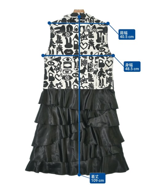 BLACK COMME des GARCONS（ブラックコムデギャルソン）ワンピース 白 サイズ:XS レディース/2200670292059