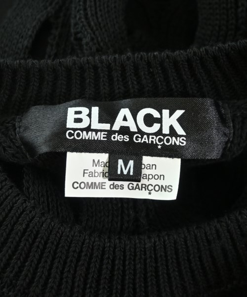 BLACK COMME des GARCONS（ブラックコムデギャルソン）ニット・セーター 黒 サイズ:M メンズ/2200670454174