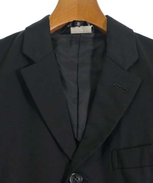 BLACK COMME des GARCONS（ブラックコムデギャルソン）テーラードジャケット 黒 サイズ:S レディース/2200670466047