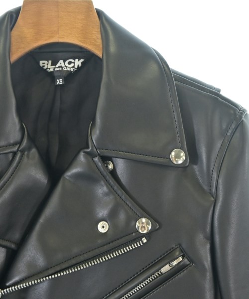 BLACK COMME des GARCONS（ブラックコムデギャルソン）ライダース 黒 サイズ:XS レディース/2200668920254