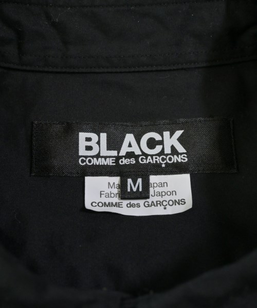 BLACK COMME des GARCONS（ブラックコムデギャルソン）カジュアルシャツ 黒 サイズ:M メンズ/2200671525132