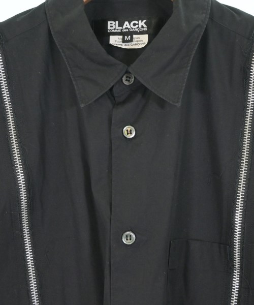 BLACK COMME des GARCONS（ブラックコムデギャルソン）カジュアルシャツ 黒 サイズ:M メンズ/2200671525132