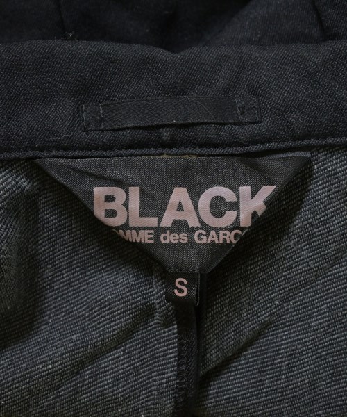 BLACK COMME des GARCONS（ブラックコムデギャルソン）カジュアルジャケット 黒 サイズ:S レディース/2200665893209
