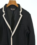 BLACK COMME des GARCONS（ブラックコムデギャルソン）カジュアルジャケット 黒 サイズ:S レディース/2200665893209