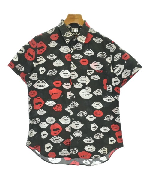 BLACK COMME des GARCONS(ブラックコムデギャルソン)カジュアルシャツ 黒 サイズ:M/2200665893346