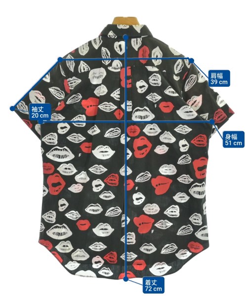 BLACK COMME des GARCONS（ブラックコムデギャルソン）カジュアルシャツ 黒 サイズ:M メンズ/2200665893346