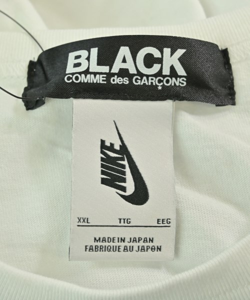BLACK COMME des GARCONS（ブラックコムデギャルソン）Tシャツ・カットソー 白 サイズ:XXL メンズ/2200672407109