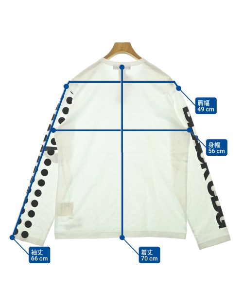 BLACK COMME des GARCONS（ブラックコムデギャルソン）Tシャツ・カットソー 白 サイズ:XXL メンズ/2200672407109