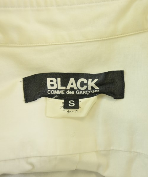 BLACK COMME des GARCONS（ブラックコムデギャルソン）カジュアルシャツ 白 サイズ:S メンズ/2200725634049